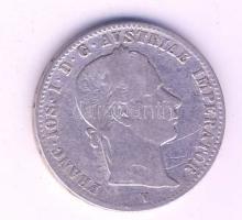 Ausztria/olasz verdejel 1862V 1/4Fl Ag T:3