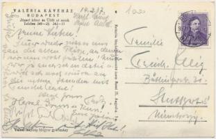 Budapest VIII. Valéria Kávéház, belső; József körút és Üllői út sarok