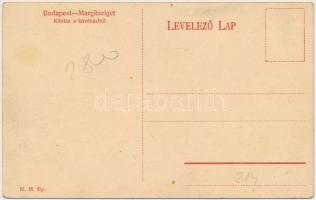 Budapest XIII. Margitsziget, kilátás a kávéházból