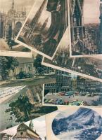 86 db vegyes régi és modern városképes lap