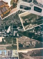 86 db vegyes régi és modern városképes lap