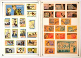 Szovjet gyufacímke gyűjtemény:Novgorod, Puskin Szocsi, Szovjet filmek, sport, Szmolnij,  stb. témába...