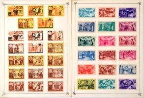 Szovjet gyufacímke gyűjtemény:Geológia, metró, népszokások, gombák, virágok, stb. témában, 13db kart...