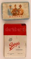 Partagás kubai szivaros fém dobozka + Bajtárs cigarettás fém doboz