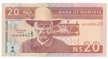 Namíbia 2002. 20N$ T:I vágott Namibia 2002. 20 Namibia Dollars C:UNC cut Krause 6