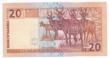 Namíbia 2002. 20N$ T:I vágott
Namibia 2002. 20 Namibia Dollars C:UNC cut
Krause 6