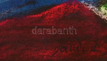 Jándi jelzéssel: Kék takaró. Pasztell, papír, 35×41 cm