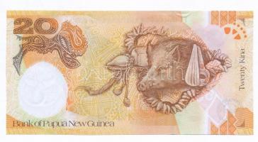 Pápua Új-Guinea 2008. 20K nyomdai papírránc T:1
Papua New Guinea 2008. 20 Kina with printing crease...
