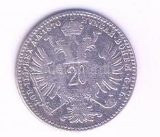 Ausztria 1870. 20Kr Ag T:3