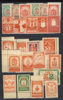 1944. 24 klf. Vöröskereszt adománybélyeg / 24 different Red cross charity stamps