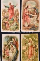 cca 1900-30 Vegyes, litho szentkép tétel, különböző méretben és minőségben, 10db, cca 11x7cm