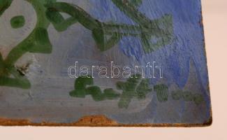 Szeift jelzéssel: Életforma. Olaj, farost, 29×37 cm