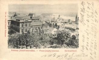 1899 Budapest II. Ferenc József internátus, kiadja Divald Károly