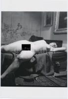 cca 1935 Velencei nászúton, finoman erotikus fénykép, korabeli negatívról készült mai nagyítás, 18x18 cm / erotic photo, 18x18 cm