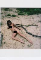 cca 1985 Földanyának szép leánya, finoman erotikus fénykép, korabeli negatívról készült mai nagyítás, 18x18 cm / erotic photo, 18x18 cm