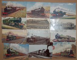 Mozdonyok 12db / Locomotives 12 pcs