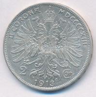 Ausztria 1913. 2K Ag "Ferenc József" T:2
Austria 1913. 2 Corona Ag "Franz Joseph&quo...