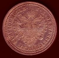 Ausztria/magyar verdejel 1851G 1Kr T:3 + 1863E 1Kr T:3/4 foltos R!