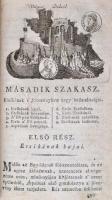 Dugonics András (1740-1818): Etelka I-II. Pozsony és Kassa, 1805, Füskúti Landerer Mihály, 1 t.+6+48...
