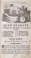 Dugonics András (1740-1818): Etelka I-II. Pozsony és Kassa, 1805, Füskúti Landerer Mihály, 1 t.+6+48...