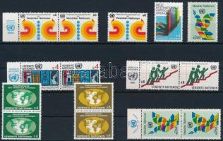 1979-1980 15 stamps + 5 FDC &amp; CM, 1979-1980 15 db bélyeg, közte összefüggések és 5 db FDC ill. CM