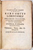 Boetzius: Anitzius Manlius Torkvátus Szeverinus - - V. Könyvei a' Filosofiának, vagy-is Böltses...