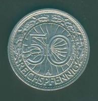 Német Birodalom/Weimari Köztársaság 1927A 50Rpf T:2/3