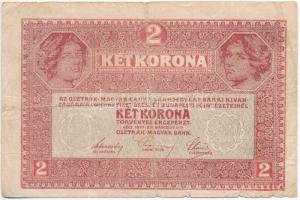 1917. 2K sorozatszám 7000 felett, eltolódott nyomat T:III-