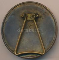 1930. "SANCTUS EMERICUS 1030-1930" Szent Imre lemezérem, asztakli díszként funkcionáló kit...