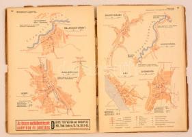cca 1932 Magyarország autótérképe. Mérték: 1 : 400000. szerk. Tallián Ferenc. Magyar Földrajzi Int. ...