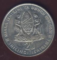 Tanzánia 1981. 20Sh "Függetlenségi évforduló" T:2