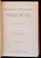 Csokonai Vitéz Mihály Összes Művei I-II. Életrajzzal ellátta Dr. Horváth Cyrill. Budapest, én., Magy...