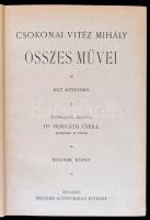Csokonai Vitéz Mihály Összes Művei I-II. Életrajzzal ellátta Dr. Horváth Cyrill. Budapest, én., Magy...