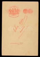 1907 bylanfeldi Troján Paula (1859-1930), nagysötétági Hoffmann Hugó (1851-1923) táborszernagy feles...