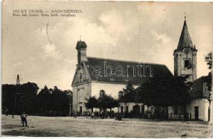 Diószeg, Nagydiószeg, Sládkovicovo; Római katolikus templom, kiadja Josef Karsay / Roman Catholic church  (EK)