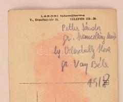 1918 Odescalchi Ilona (1888-1973) hercegnő, Sacelláry Margit (?-?), ifj. Vay Béla (?-?) gróf és Peth...