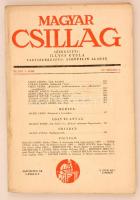 Magyar Csillag. Szerkeszti Illyés Gyula. III. évf. 5. szám., 1943. március 1., 253-316 p. Kiadói kissé foltos papírkötésben.