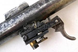 FÉG Lámpagyári légpuska léghenger, elsütőbillentyűvel, nem kipróbált, jó állapotban, h: 31 cm