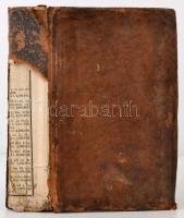 Héber nyelvű ótestamentum. Prága, 1834, M. I. Landau, cca 300 p. Belső borítón rézkarc illusztráció,...