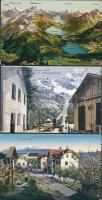 5 db RÉGI osztrák városképes lap / 5 pre-1945 Austrian town-view postcards