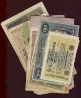 Németország cca 1910-től 46db klf bankjegy T:I-,II,III,IV