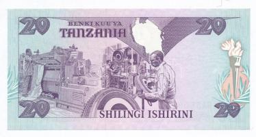 Tanzánia 1986-1990. 20Sh T:I
Tanzania 1986-1990. 20 Shilling C:UNC
Krause 15