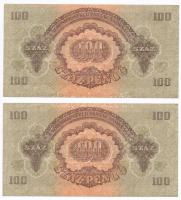 1944. 100P "A Vöröshadsereg Parancsnoksága" (5x) sorszámkövetők T:I-,II
Adamo P47