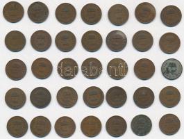 1926-1939. 1f Br (35x) közte 10klf évszám T:vegyes