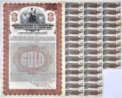 Amerikai Egyesült Államok / New York / Magyarország 1928. "Magyar Leszámítoló- és Pénzváltó-Ban...