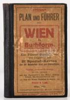 Sterns Plan und Führer von Wien. Wien 1915. 21 térképpel / With 21 maps.