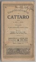 1915 Cattaro és környékének térképe. Vászonra kasírozva. 1:75 000. Jó állapotban / 1915 Map of Cattaro and area. On canvas. 73x55 cm