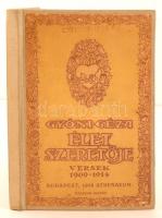 Gyóni Géza: Élet szeretője. Versek 1909-1914. Bp., 1918, Athenaeum. Kopott vászonkötésben, egyébként jó állapotban.