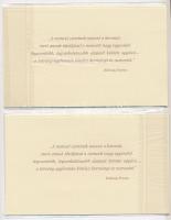 2000. 2000Ft "Millennium" (2x) eredeti bontatlan csomagolásban, sorszámkövetők T:I