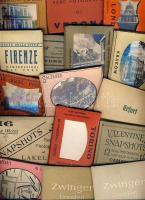 44 db vegyes háború előtti és utáni kisalakú európai városképes fotósorozat összeállítás